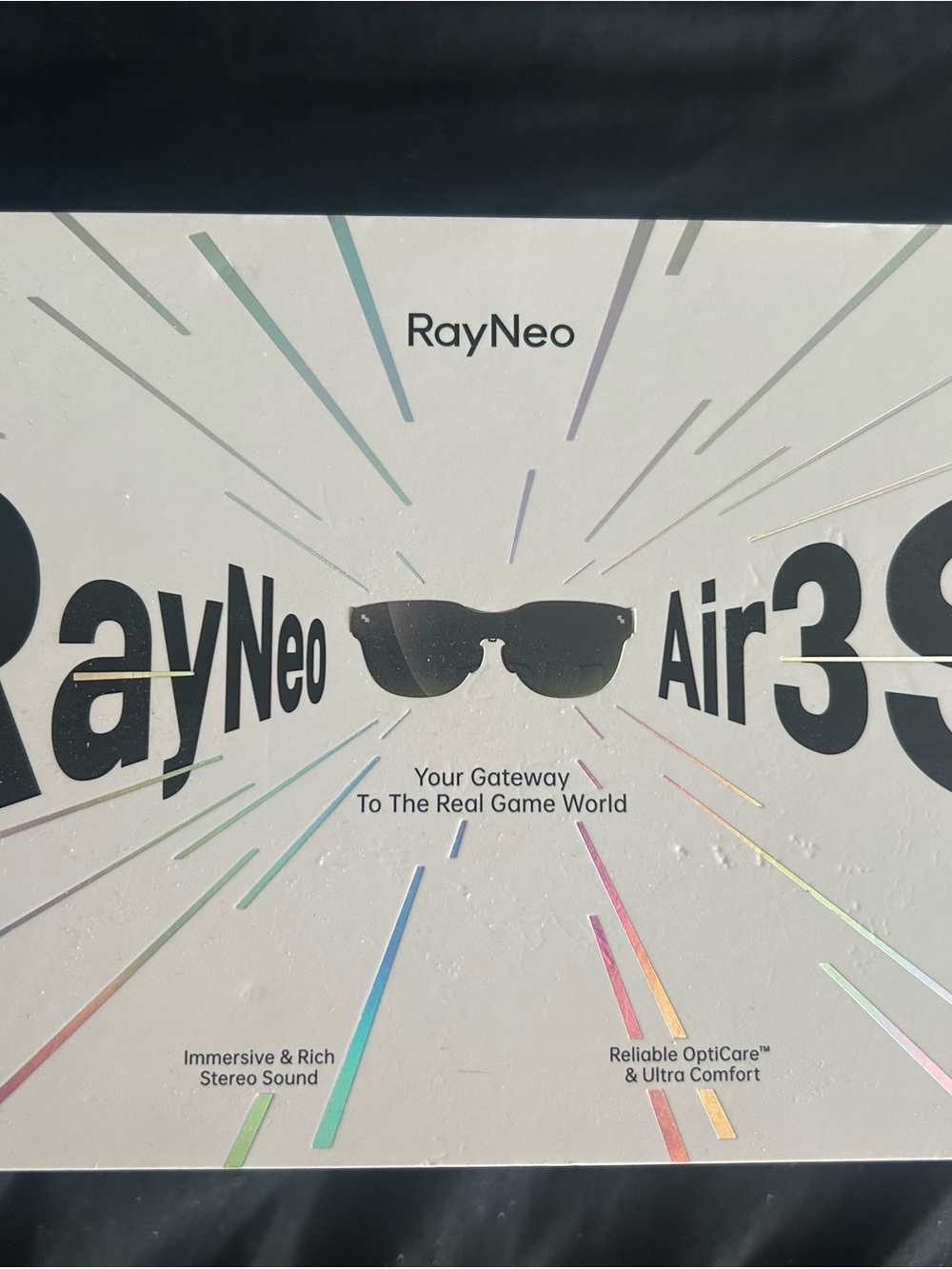 Ray Neo Air 3S  XR Smart Glasses - Black